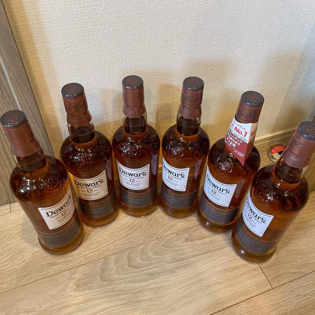 サッポロビールデュワーズ 12年 700ml 40度 正規 6本セットウイスキー