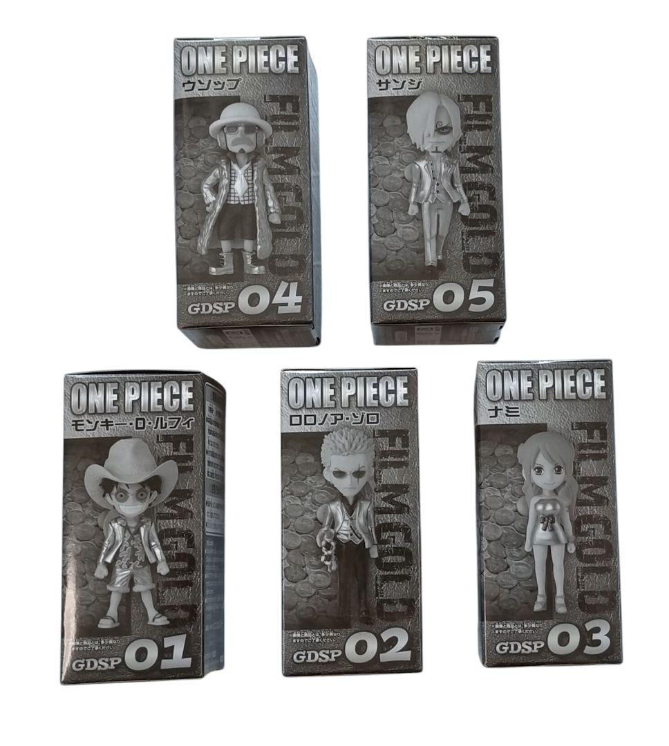 ワンピース　ワーコレ　FILM GOLD お宝キャンペーン！ Aコース 5体