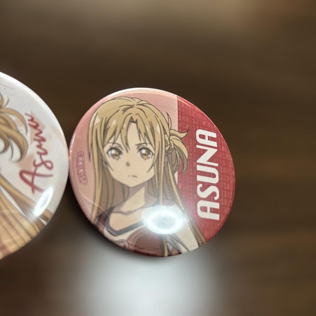 希少 ソードアート オンライン アスナ 缶バッジ