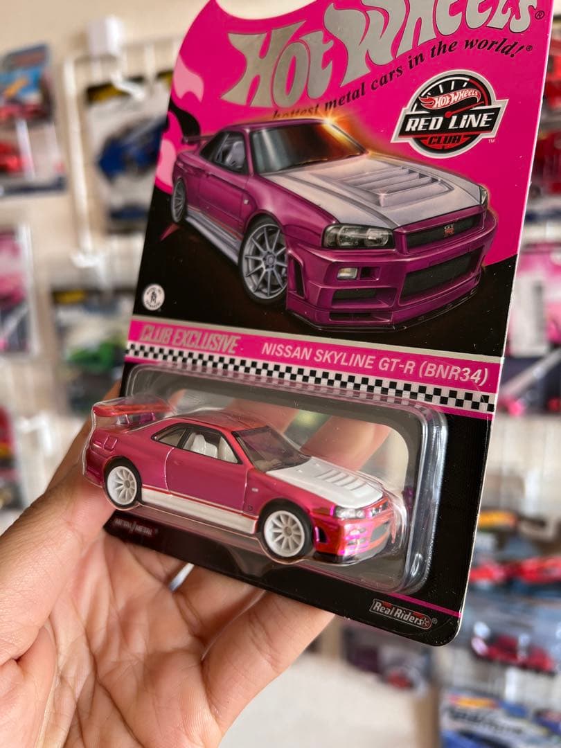 ホットウィール　RLC NISSAN SKYLINE GT-R (BNR34)