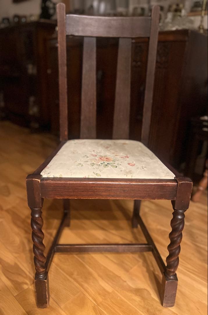 イギリス アンティーク チェア・アンティークダイニング チェア/送料込