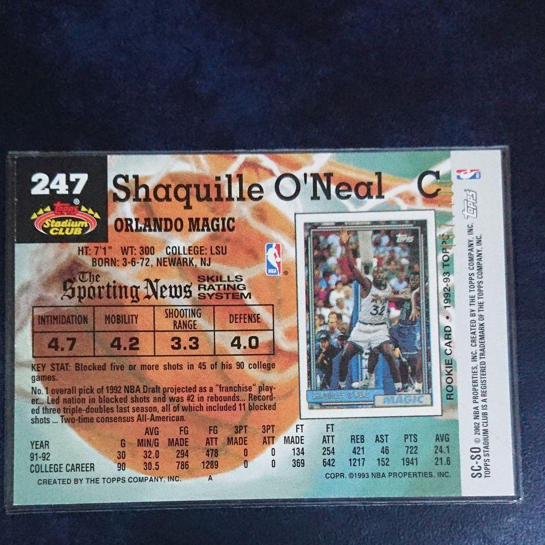 NBA シャック rookie reprint ジャージ