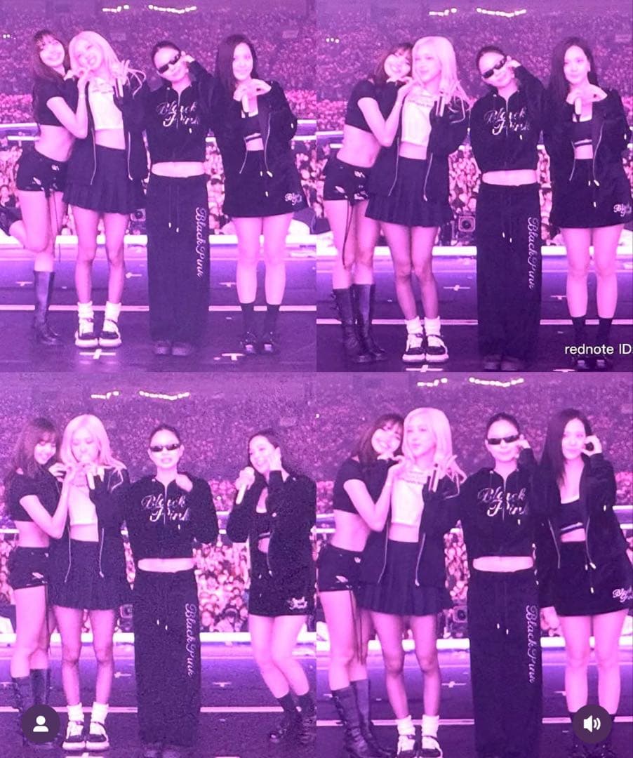 BLACKPINK ベロアロングパンツ（NAVY）M