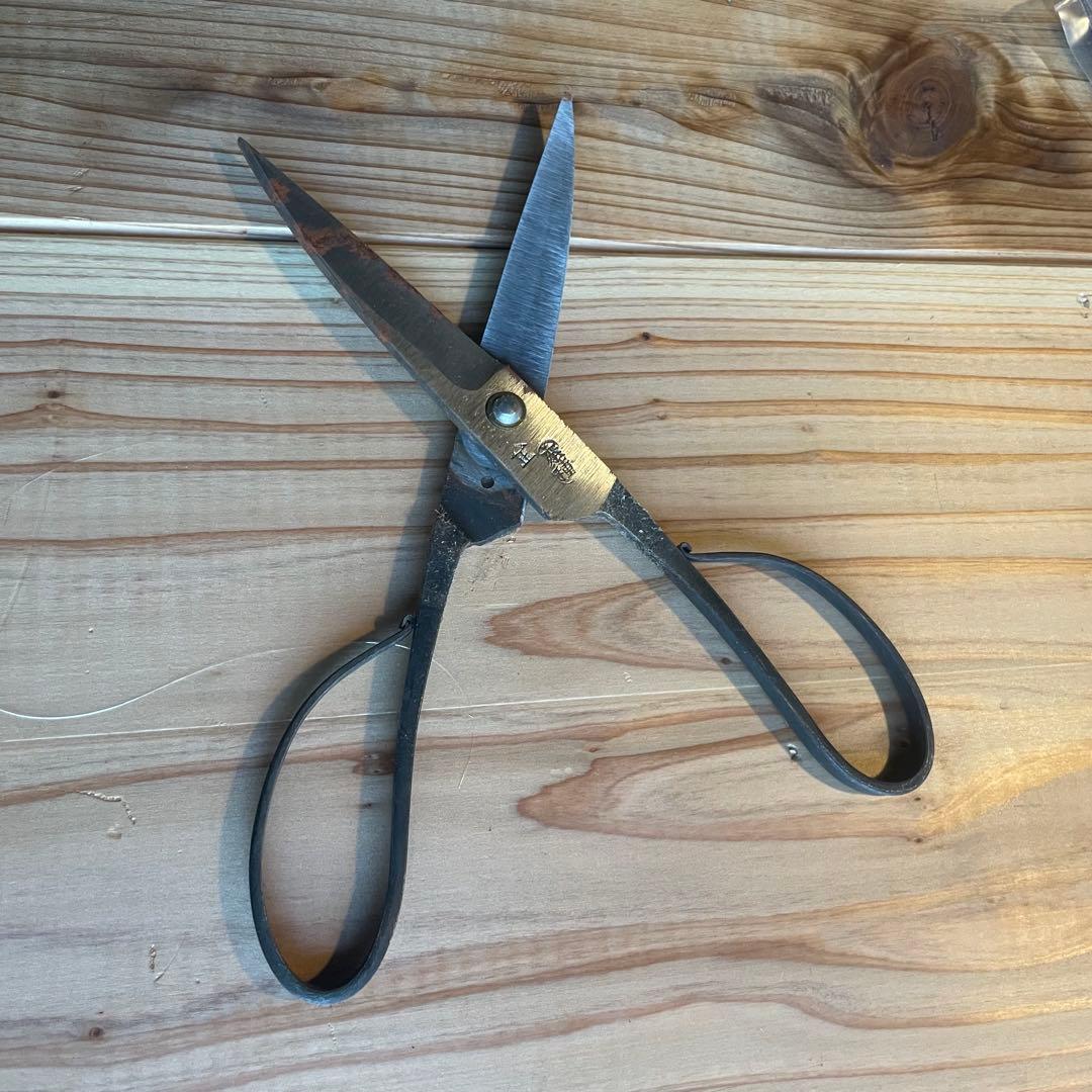 種子島　鋏　アイアン　種子鋏　8本セット