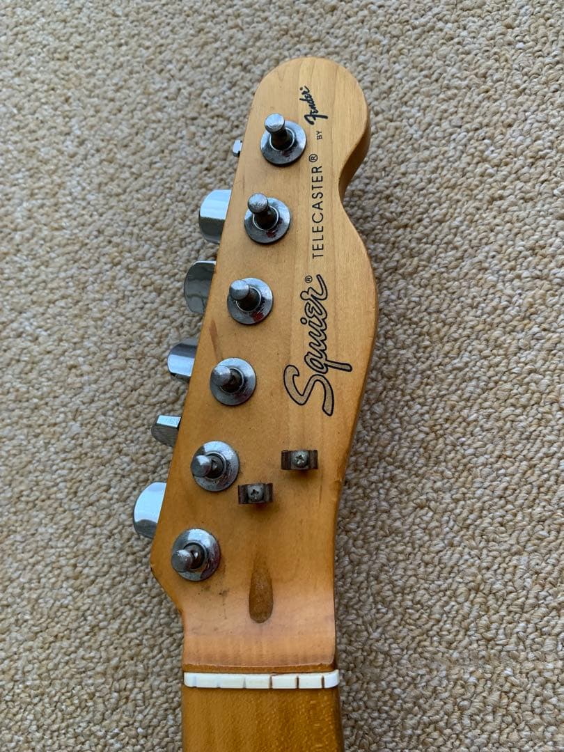 Squier Fender Telecaster ブラック テレキャスター