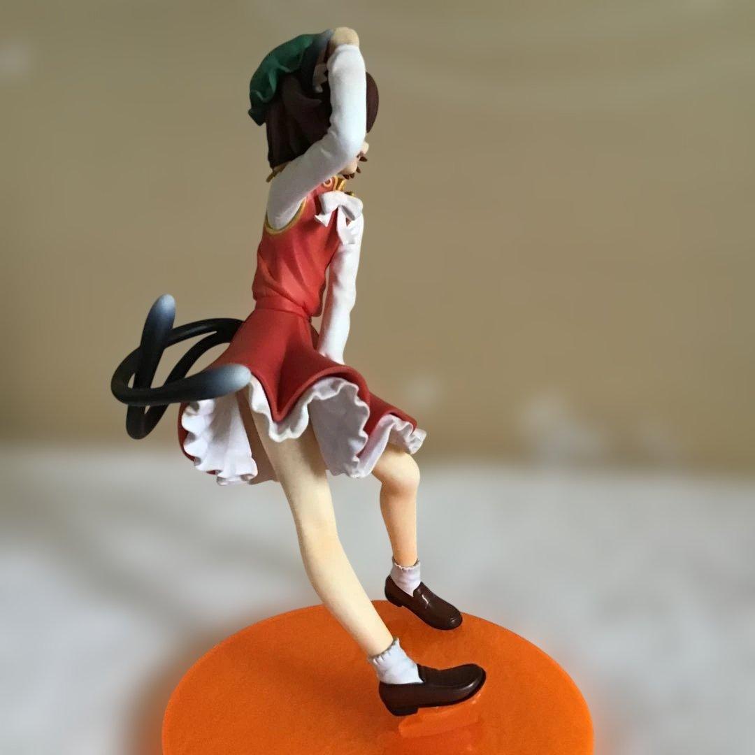 東方project 橙　フィギュアセット　破損あり中古品