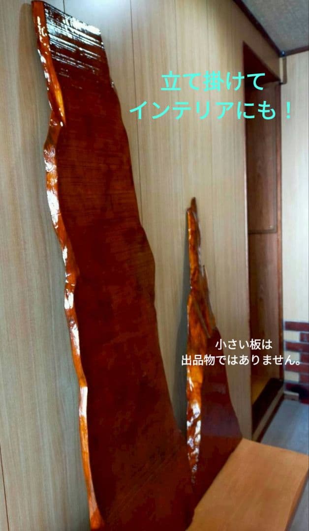 天然鹿児島スギ一枚板／天板／研磨＋ニス塗り済／軽量約７kg／テーブル／DIY