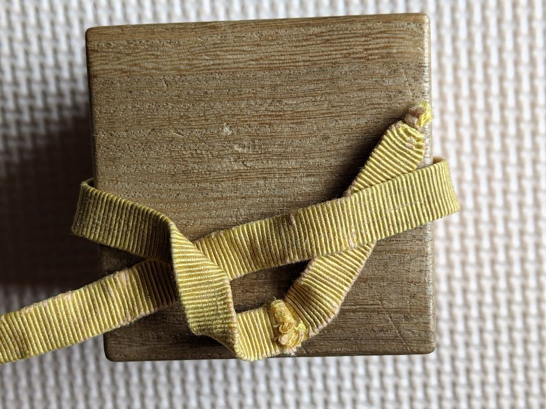 ⭐樂家 十三代 惺入 蓋置 共箱 茶道具 樂家 骨董品 アンティークコレクション