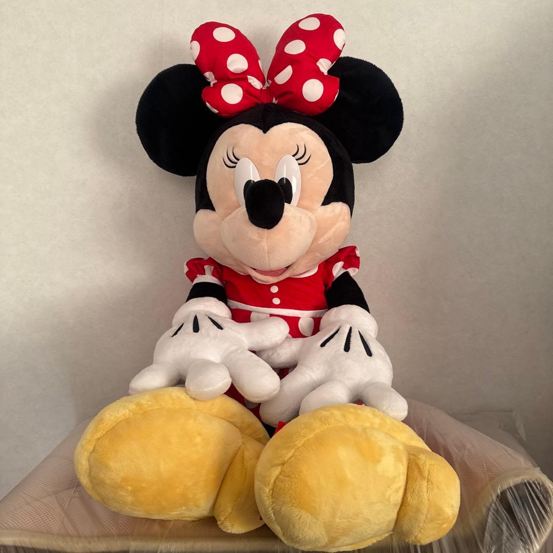 美品ミニー ぬいぐるみ 100センチ超え特大 ディズニー