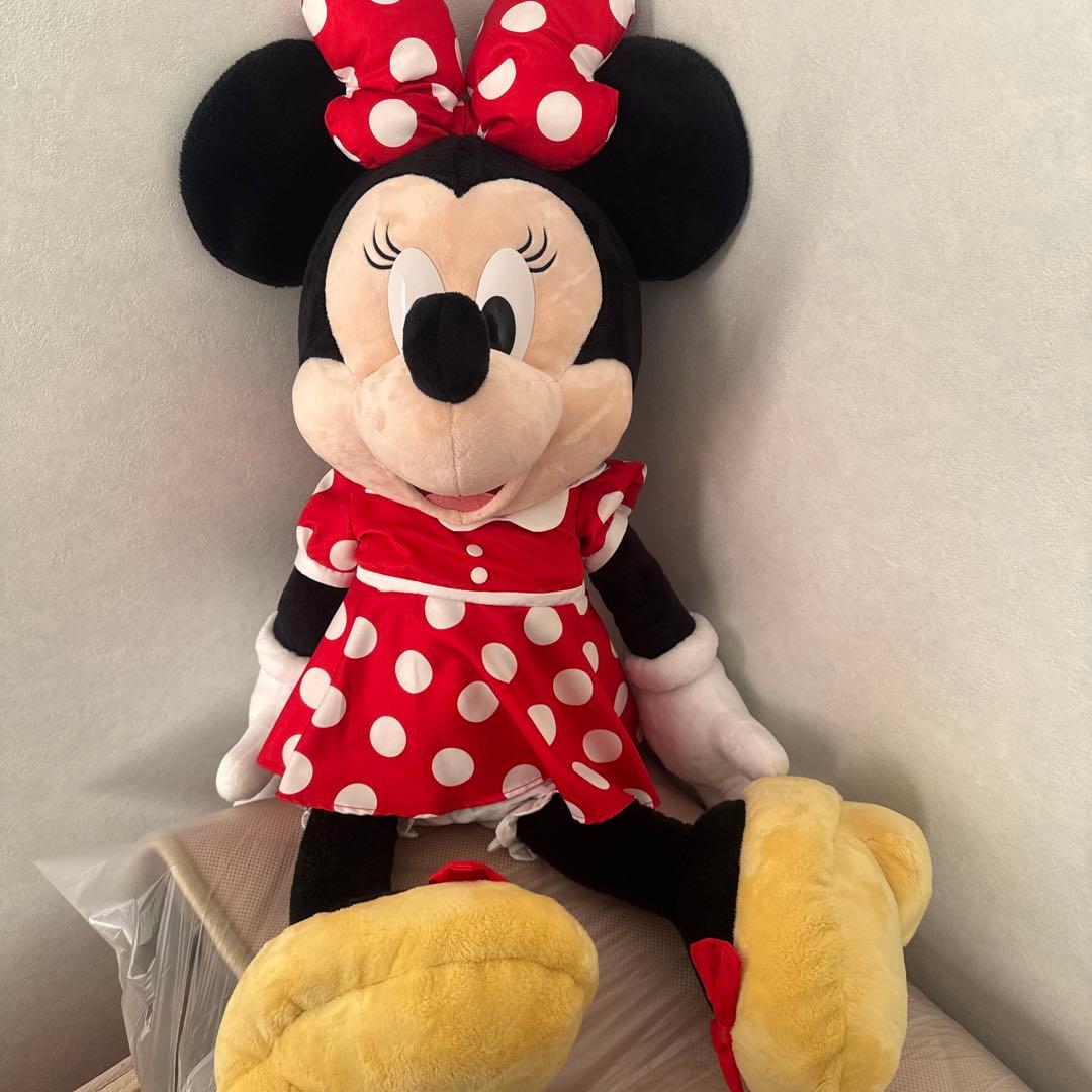 美品ミニー ぬいぐるみ 100センチ超え特大 ディズニー