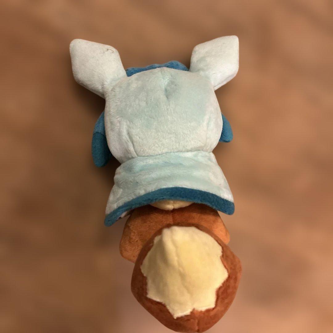 ポケモンセンター ぬいぐるみ 2017年 ポンチョを着たイーブイ　グレイシアのみ