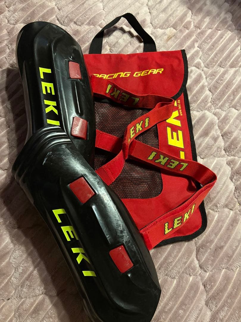 良品☆再値下 LEKIレキ レガース シンガード アルペン スキー プロテクター