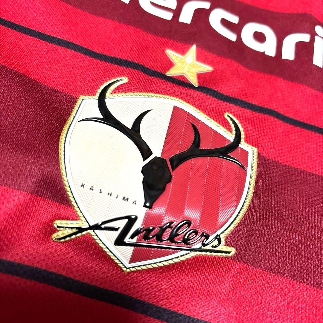 【美品】鹿島アントラーズ 土居聖真 背番号8 2018 ホーム ナイキ Mサイズ