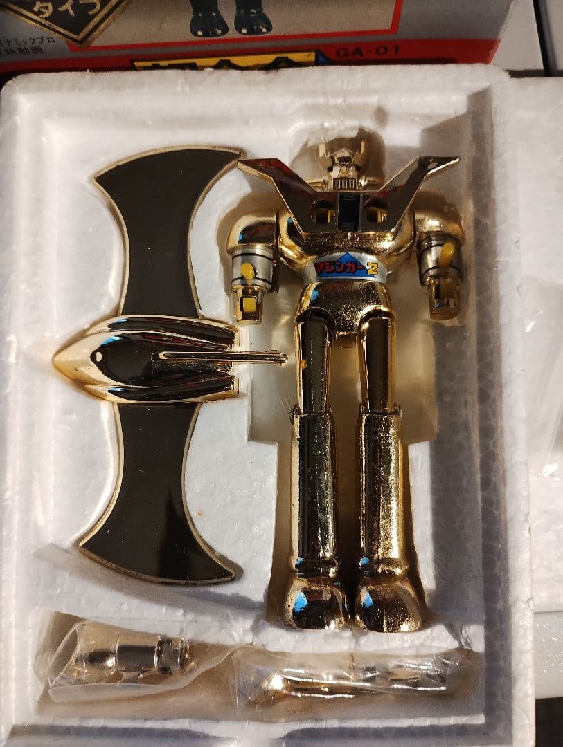ポピー　 マジンガーZ 超合金　ゴールド
