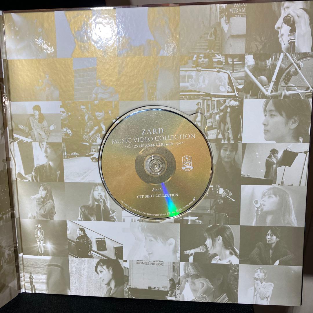 ZARD ミュージックビデオコレクション25周年記念 DVD 5枚組 おまけ付き