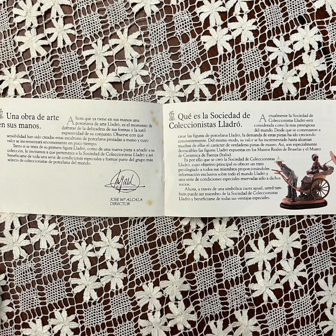 LLADRO 4824 ゴルフ Jugador de golf 陶磁器 人形