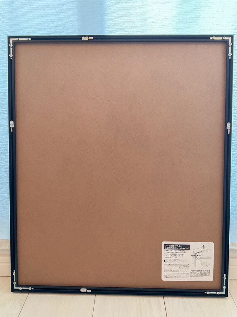 【写真用額縁】12%オフ美品12000円/3点 ハクバ 半切黒 ホワイトマット