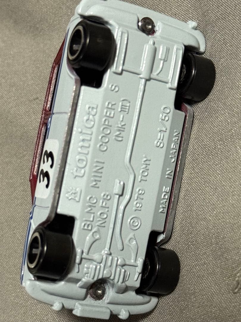 トミカ DINKY SPEEDレーシング ミニ BLMC ミニ クーパーS