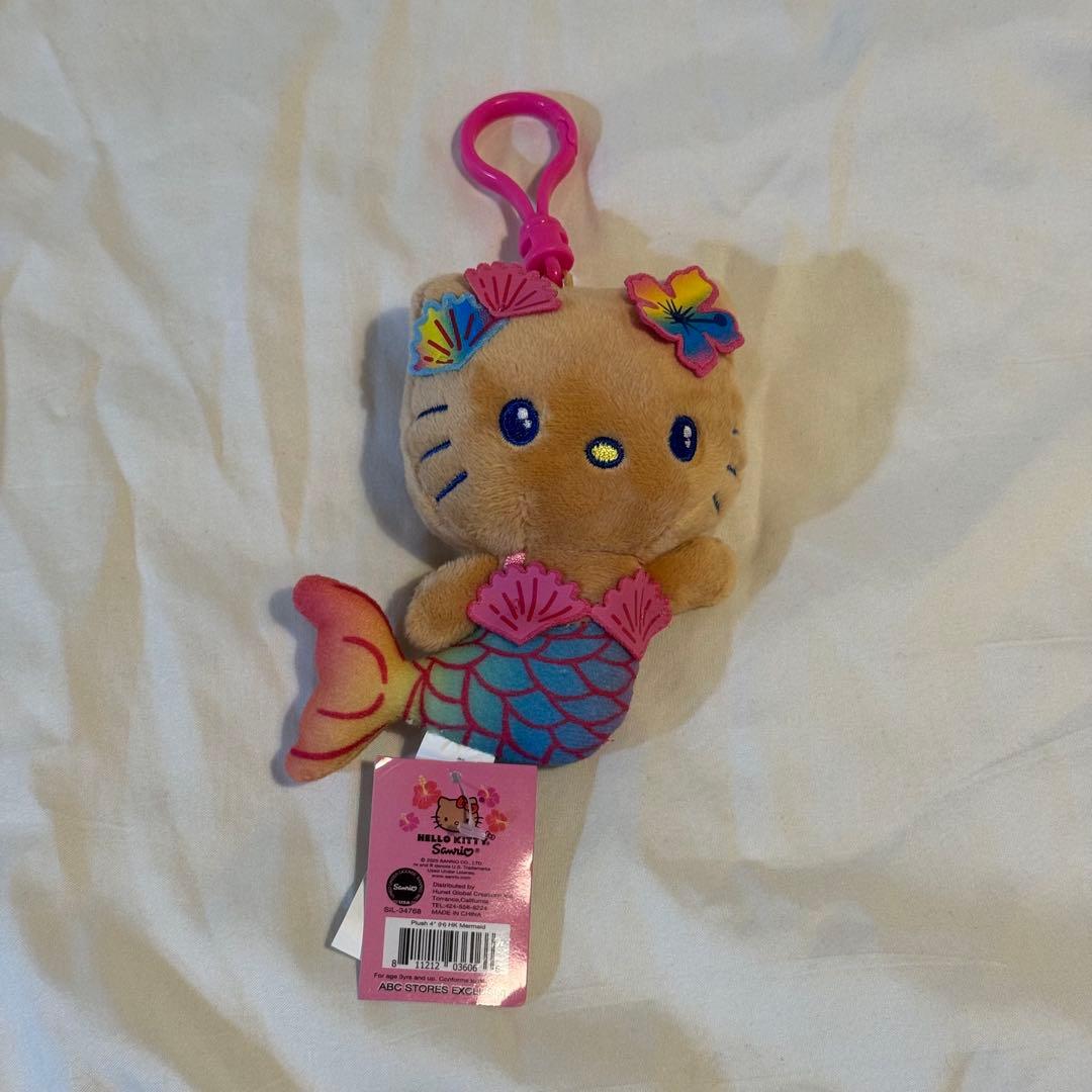 【新品】ハワイ限定 ハワイキティ マーメイドキティ キーホルダー ストラップ