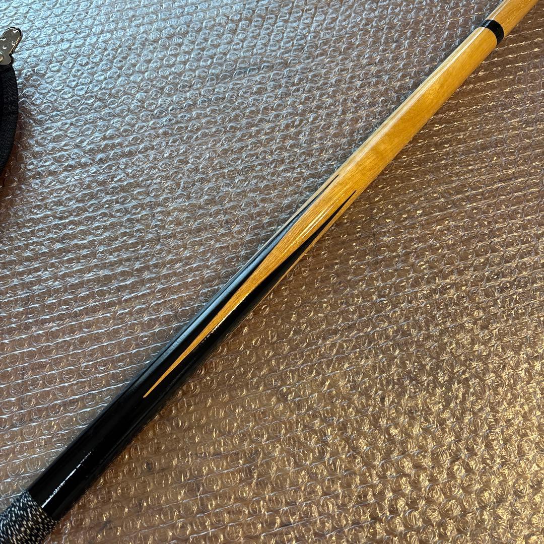 ビリヤード　キュー　3分割　ケース付き　スリーピース　19OZ