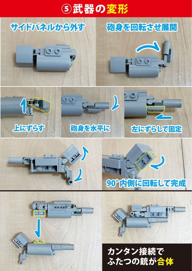 ご購入者様用 変形のしかた オプティマス編