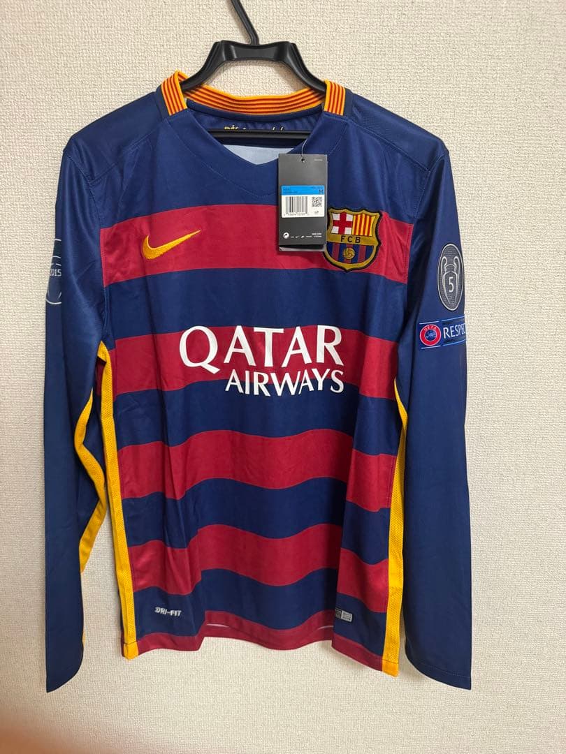 ト*ト様 【新品】ネイマール ユニフォーム バルセロナ 長袖 新品タグ付き