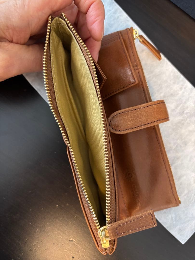 C COMPANY ルポペンケース　カースルブラウン