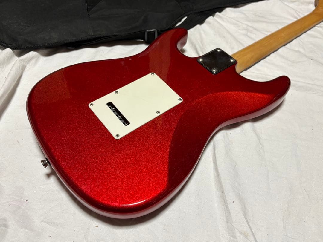 Legend エレキギター　ストラト　キャンディアップルレッド1926-02-1