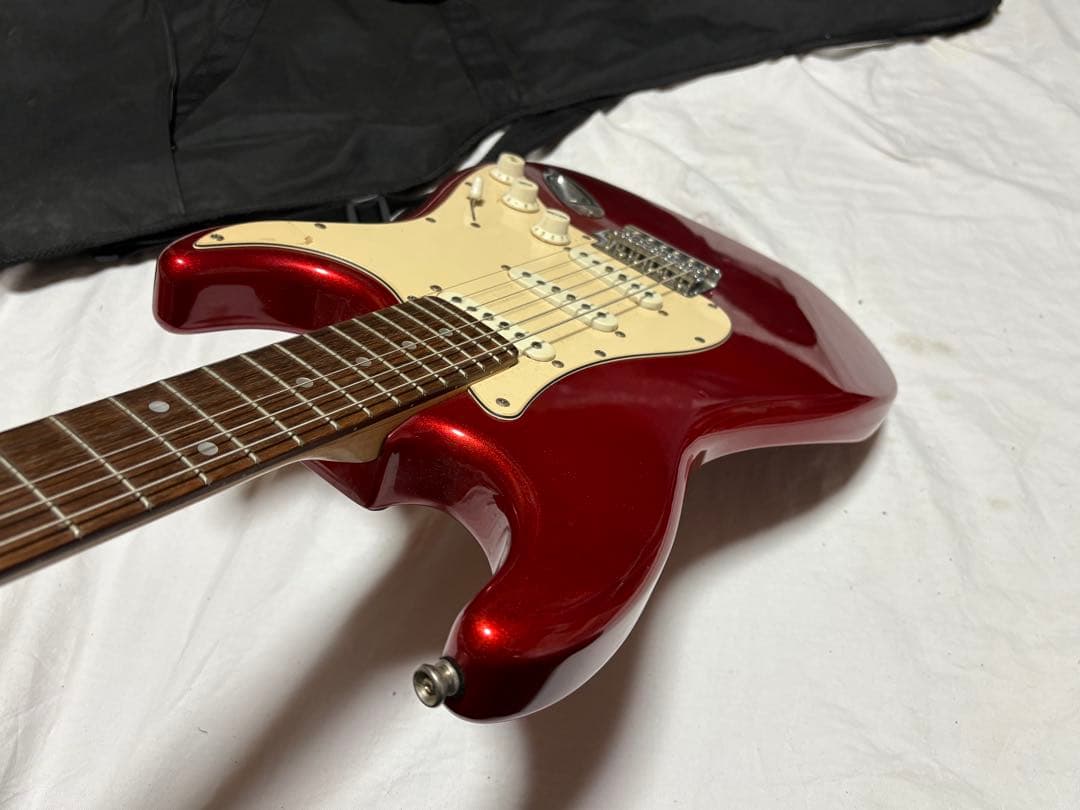 Legend エレキギター　ストラト　キャンディアップルレッド1926-02-1