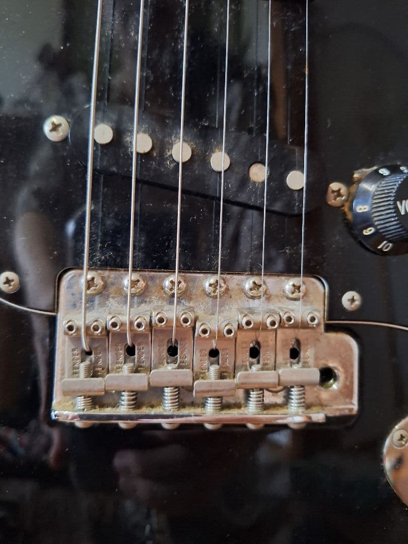 Fender JAPAN フェンダージャパン　ストラトキャスター　黒