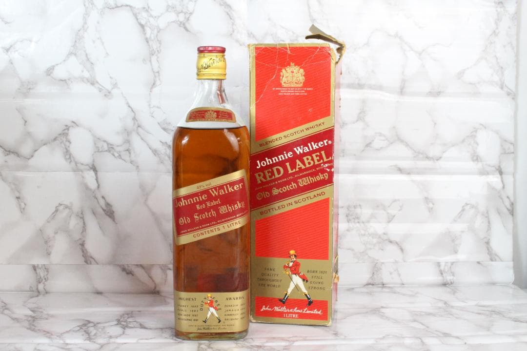 ♡ Johnnie Walker Black/RED RAVEL 4本セット