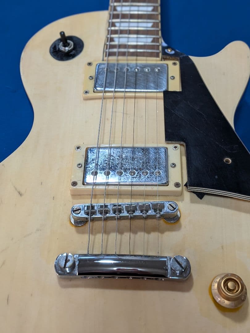 Photogenic レスポール モデルギター ナチュラルペグの違いあり