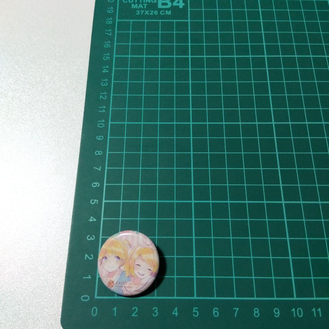 【ボカロ】鏡音リン＆鏡音レン マジカルミライ リンレン袋 ノベルティ 缶バッジ