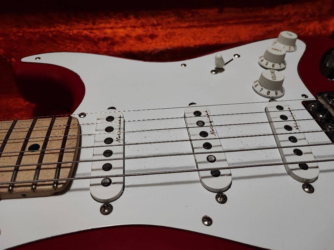 ギター Fender USA Eric Clapton Stratocaster Red