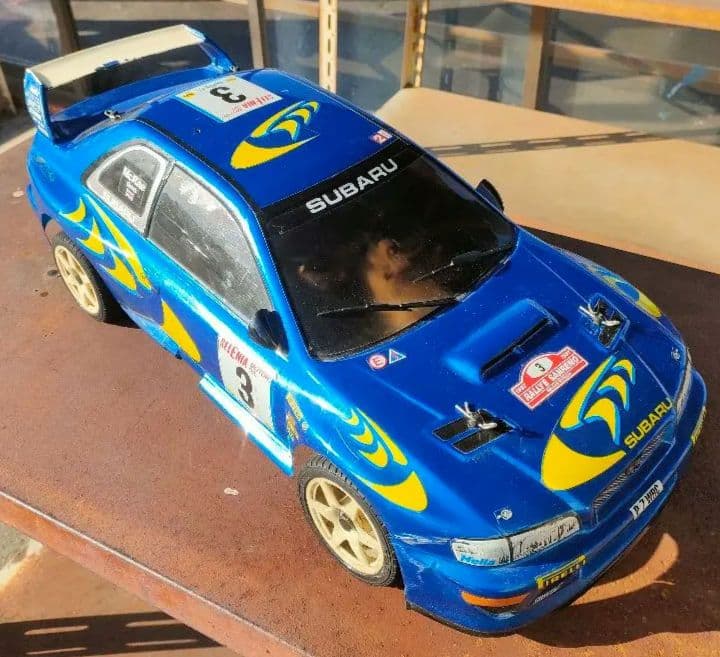 ☆京商1/8ランドマックス【希少品】　インプレッサ　E/G動作OK