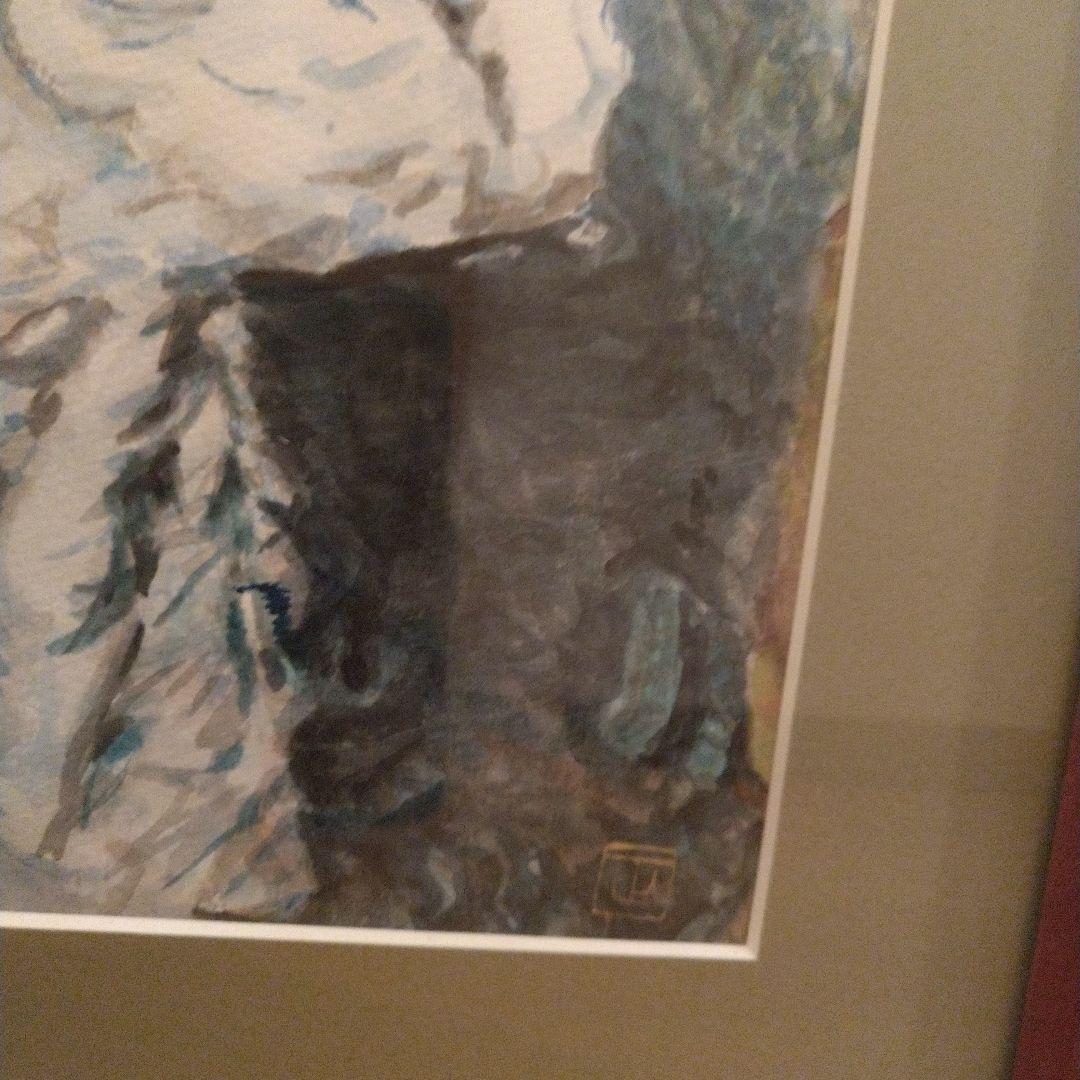 絵画　女性　女の人