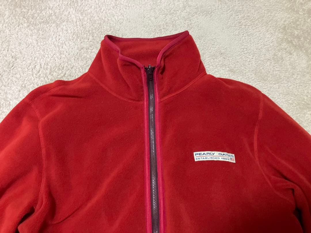 PEARLY GATES 機能的なフルジップ(ベストでもインナーのみでも使用可)