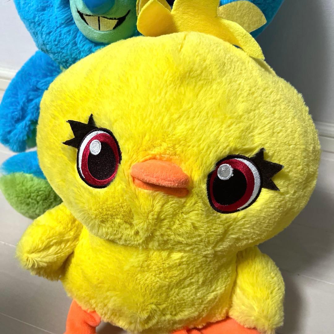 ダッキー＆バニー　トイストーリー4 特大ぬいぐるみ
