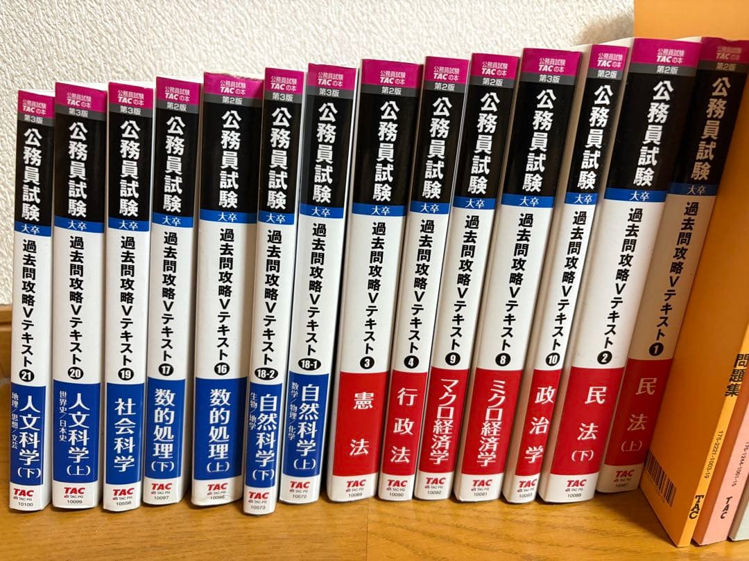 Tac 公務員試験 過去問題集 2025年度