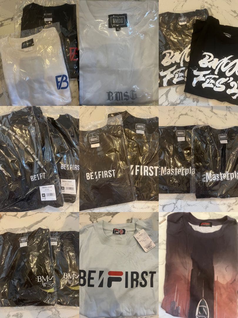 BE:FIRST Tシャツ等90点以上まとめ売り