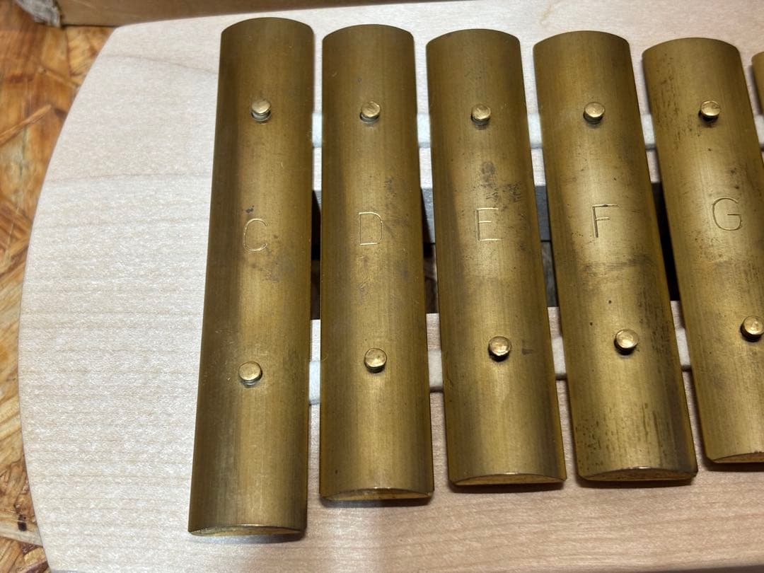 アリウス AURIS シェルズグロッケン 鉄琴 真鍮 12音