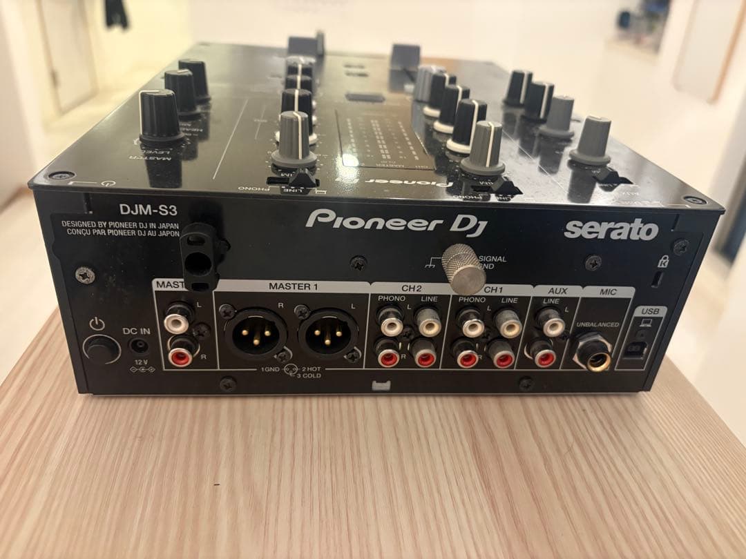 Pioneer DJ DJM-S3 2チャンネル DJミキサー