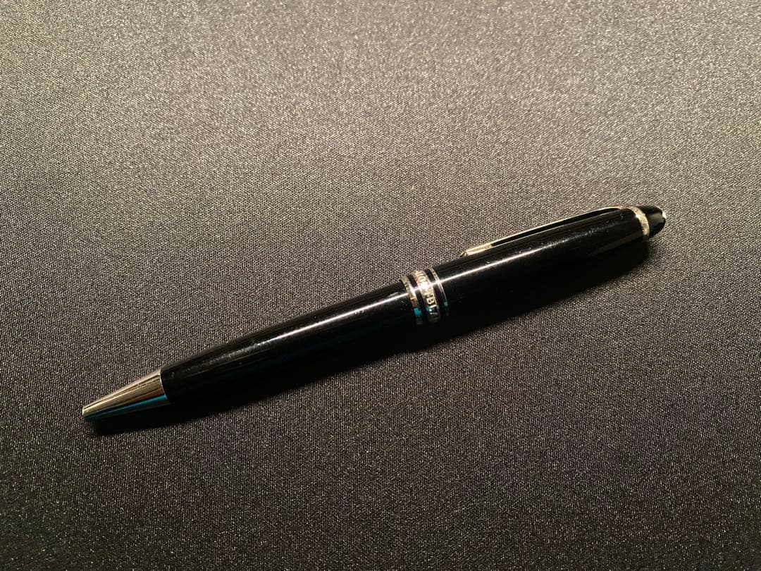 モンブラン マイスターシュテュック ボールペン 黒×シルバー 正規品