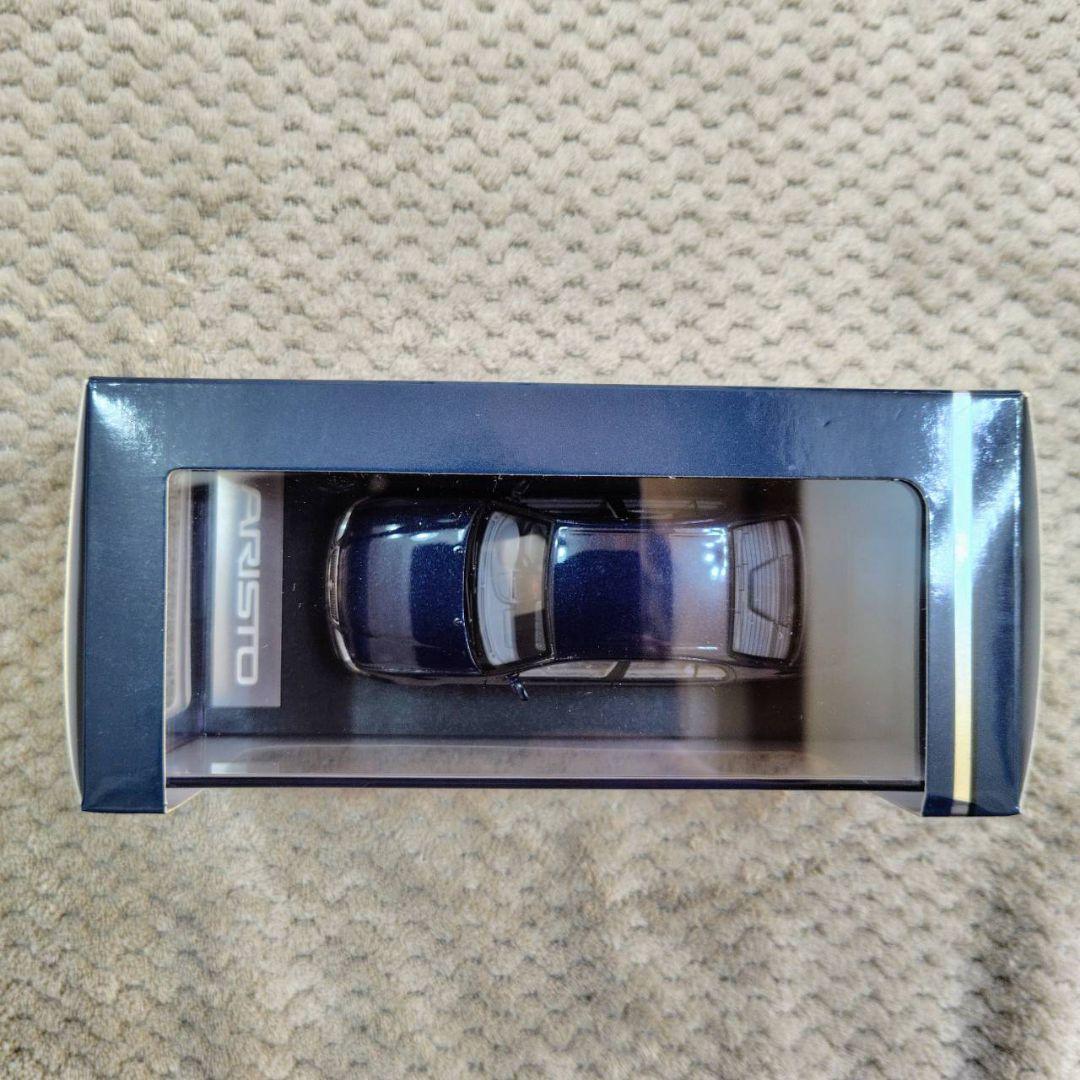 ホビージャパン　MARK431/43スケールトヨタ　アリスト　ダークブルーマイカ