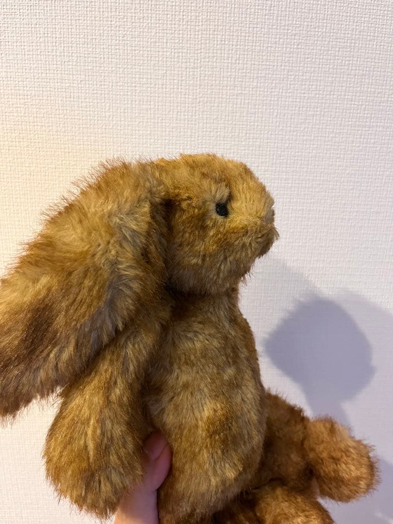 茶色のウサギぬいぐるみ2体セット