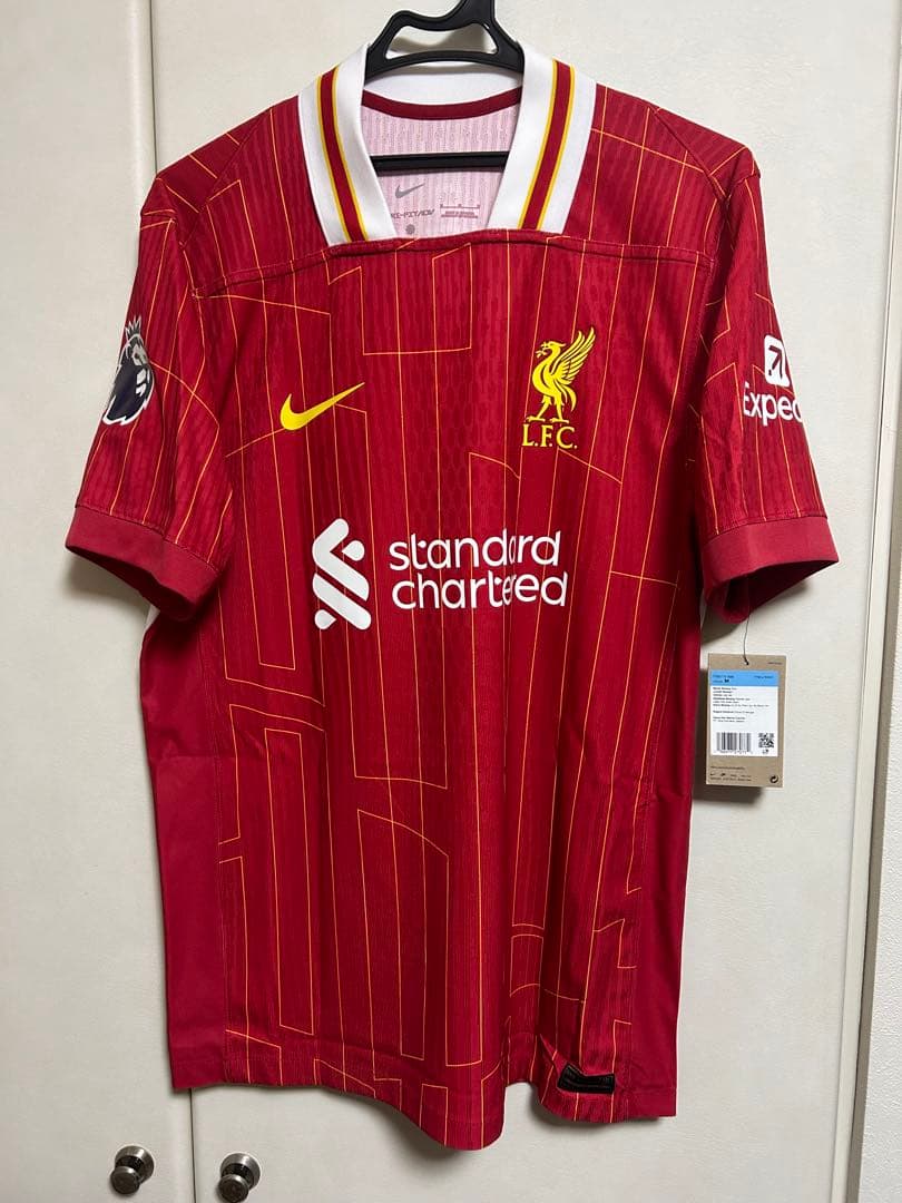 リバプールリヴァプール24-25サラー選手オーセンティックユニフォーム