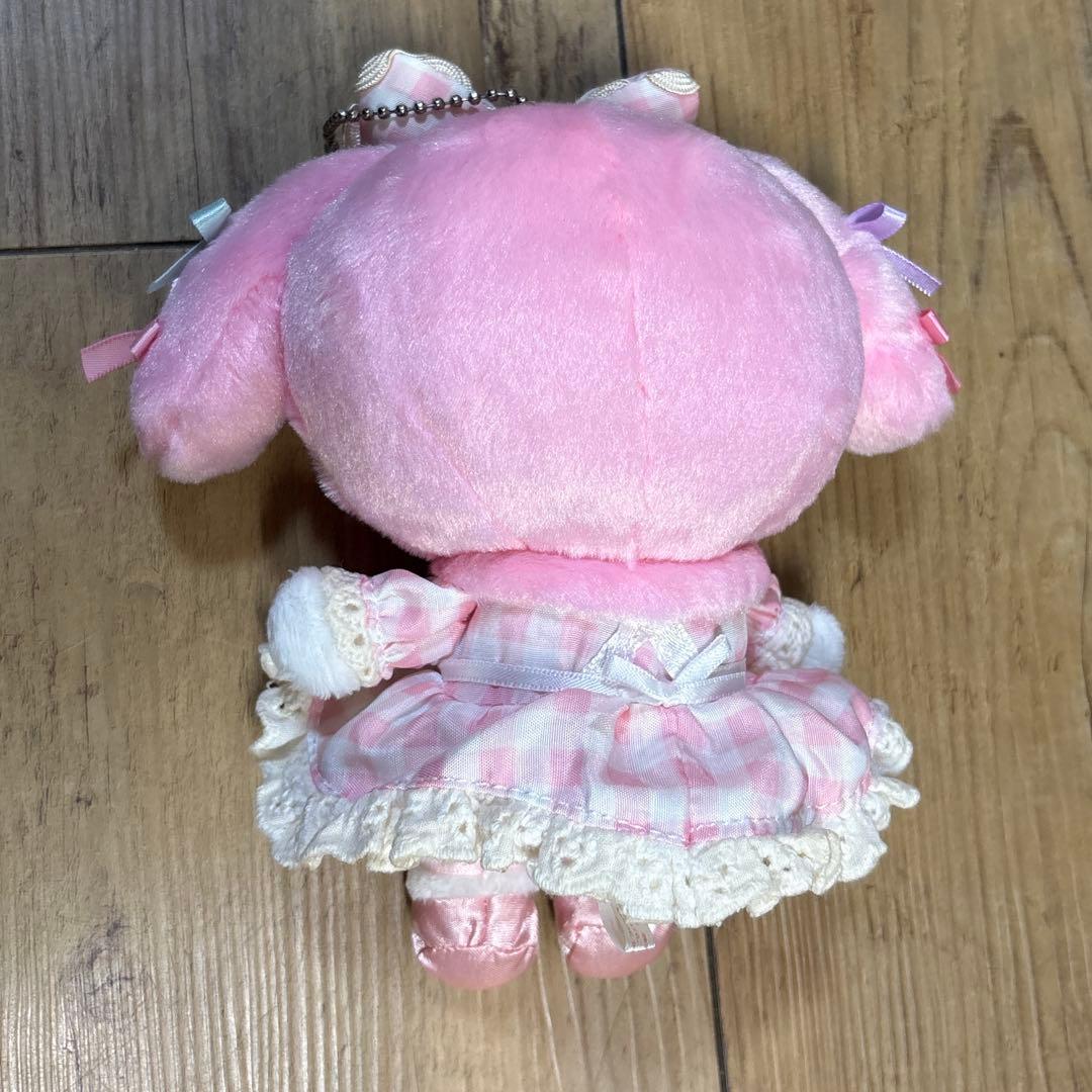 マイメロディ　 マスコット　ぬいぐるみ　リボンでおそろ