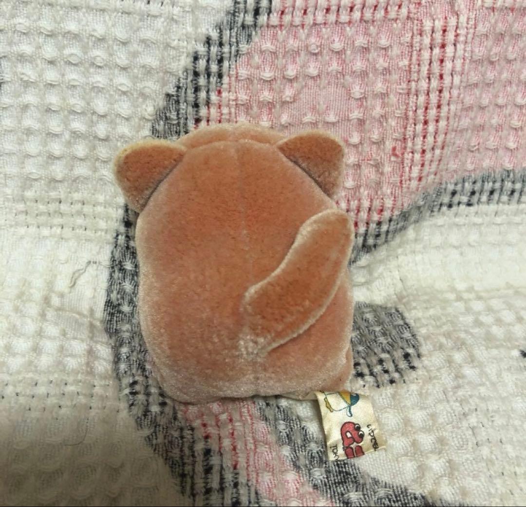 昭和レトロ　ムニュムニュ　ムニュちび　ウシ＆ネズミ＆ねこ　6こ　中古品