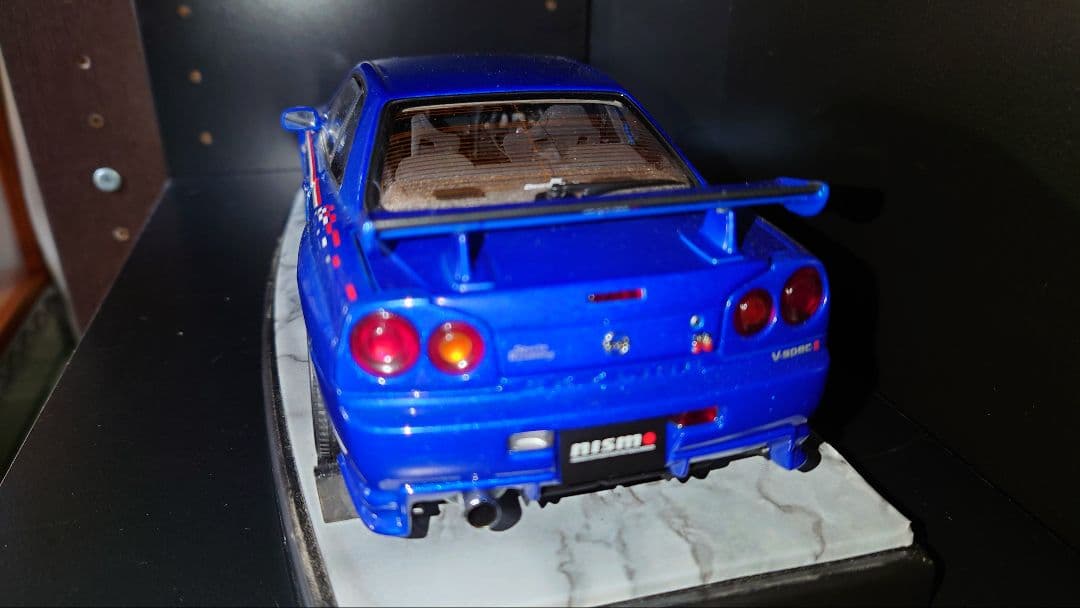 激レア autoart 1/18 日産 GT-R R34 resetting