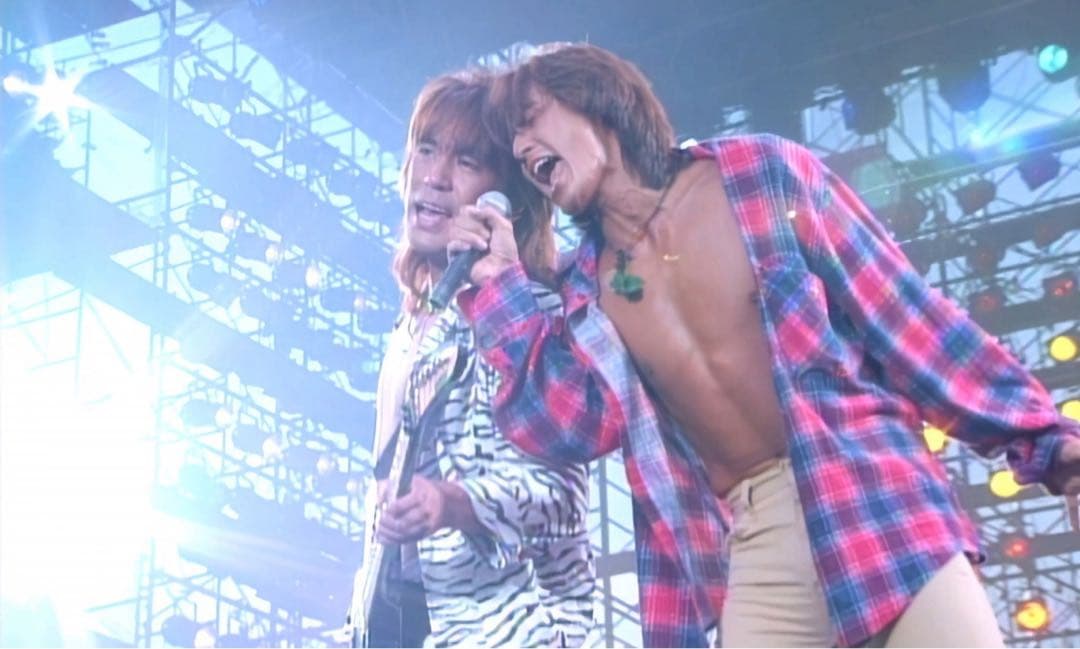 B'z RUN LIVE-GYM’93 スタッフ公式Tシャツ　CREWワッペン付